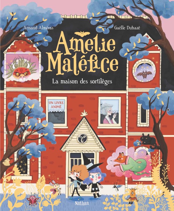 - Gaëlle Duhazé  - Illustrations - alt - Amélie Maléfice - La maison des sortilèges