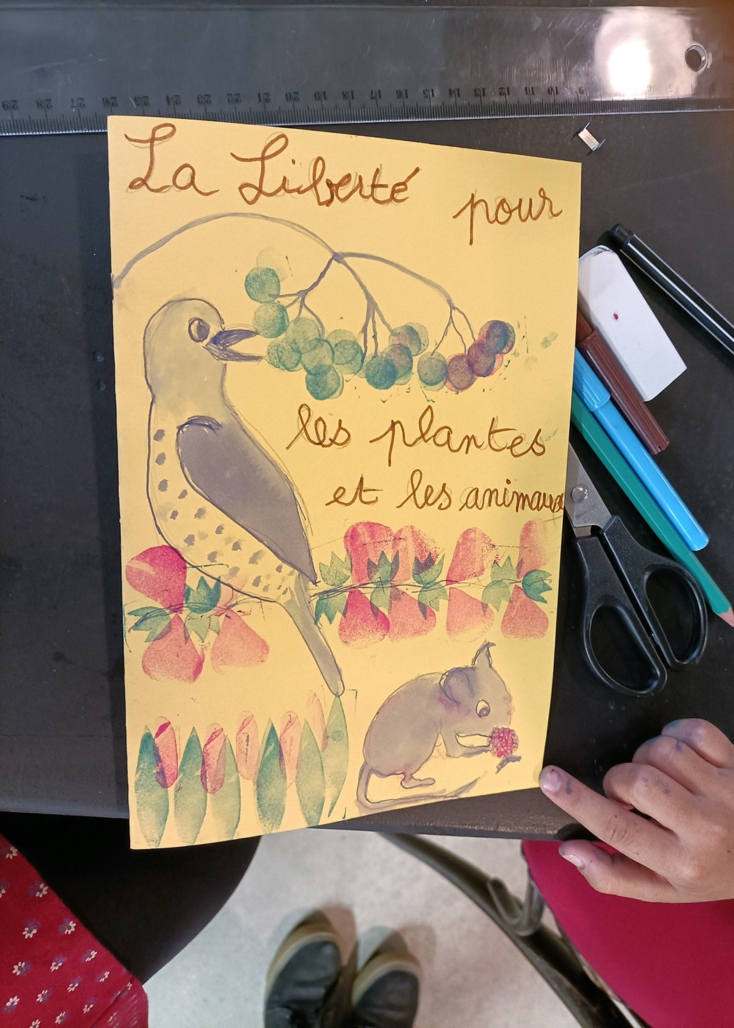 Gaëlle Duhazé - Ateliers Famille : Ateliers d'illustration en duo parent-enfant.