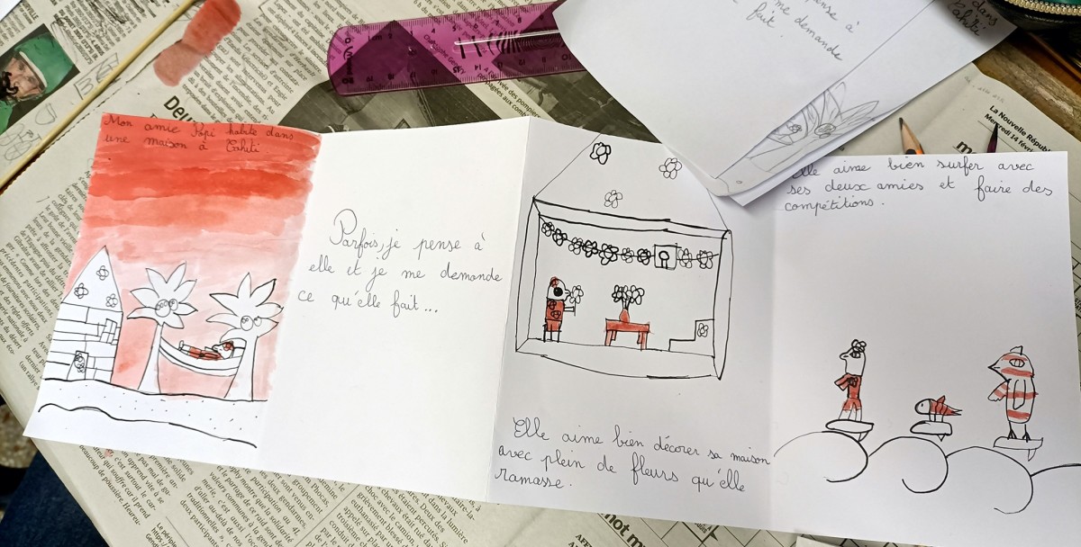 Gaëlle Duhazé - Ateliers - Ateliers sur mesure - Atelier d'écriture et illustration  à la demande