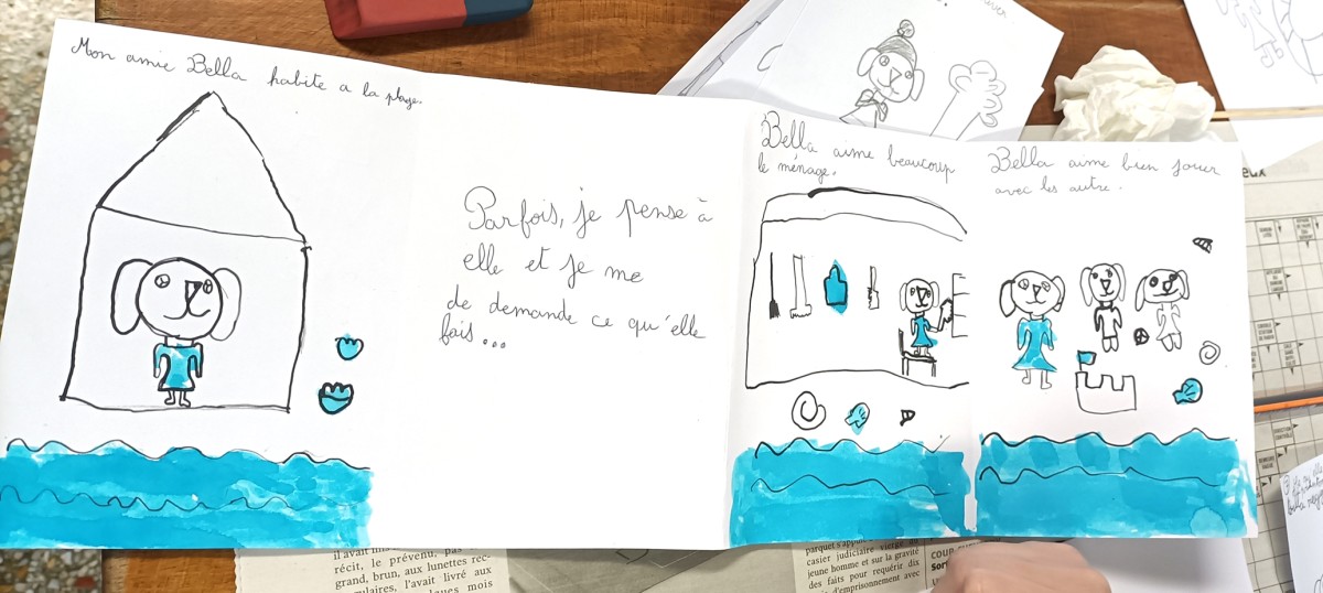 Gaëlle Duhazé - Ateliers - Ateliers sur mesure - Atelier d'écriture et illustration  à la demande