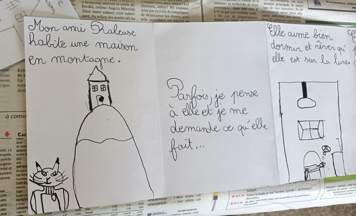 Gaëlle Duhazé - Ateliers - Ateliers sur mesure - Atelier d'écriture et illustration  à la demande