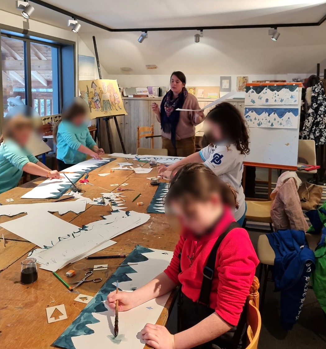 Gaëlle Duhazé - Ateliers - Ateliers sur mesure - Atelier d'écriture et illustration  à la demande