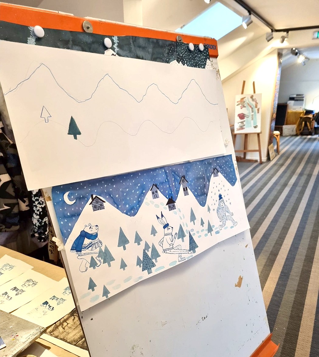 Gaëlle Duhazé - Ateliers - Ateliers sur mesure - Atelier d'écriture et illustration  à la demande