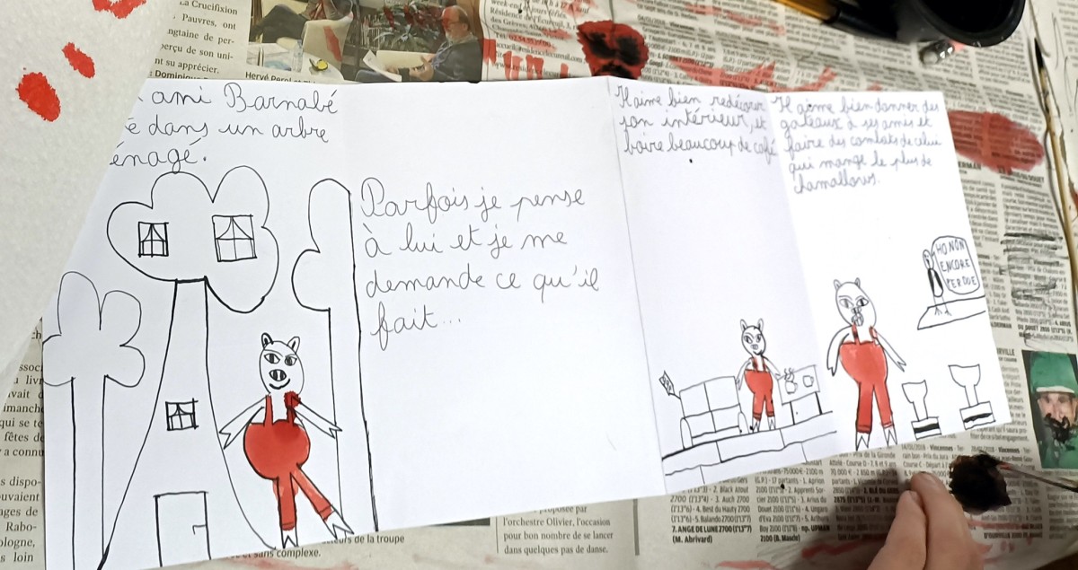 Gaëlle Duhazé - Ateliers - Ateliers sur mesure - Atelier d'écriture et illustration  à la demande